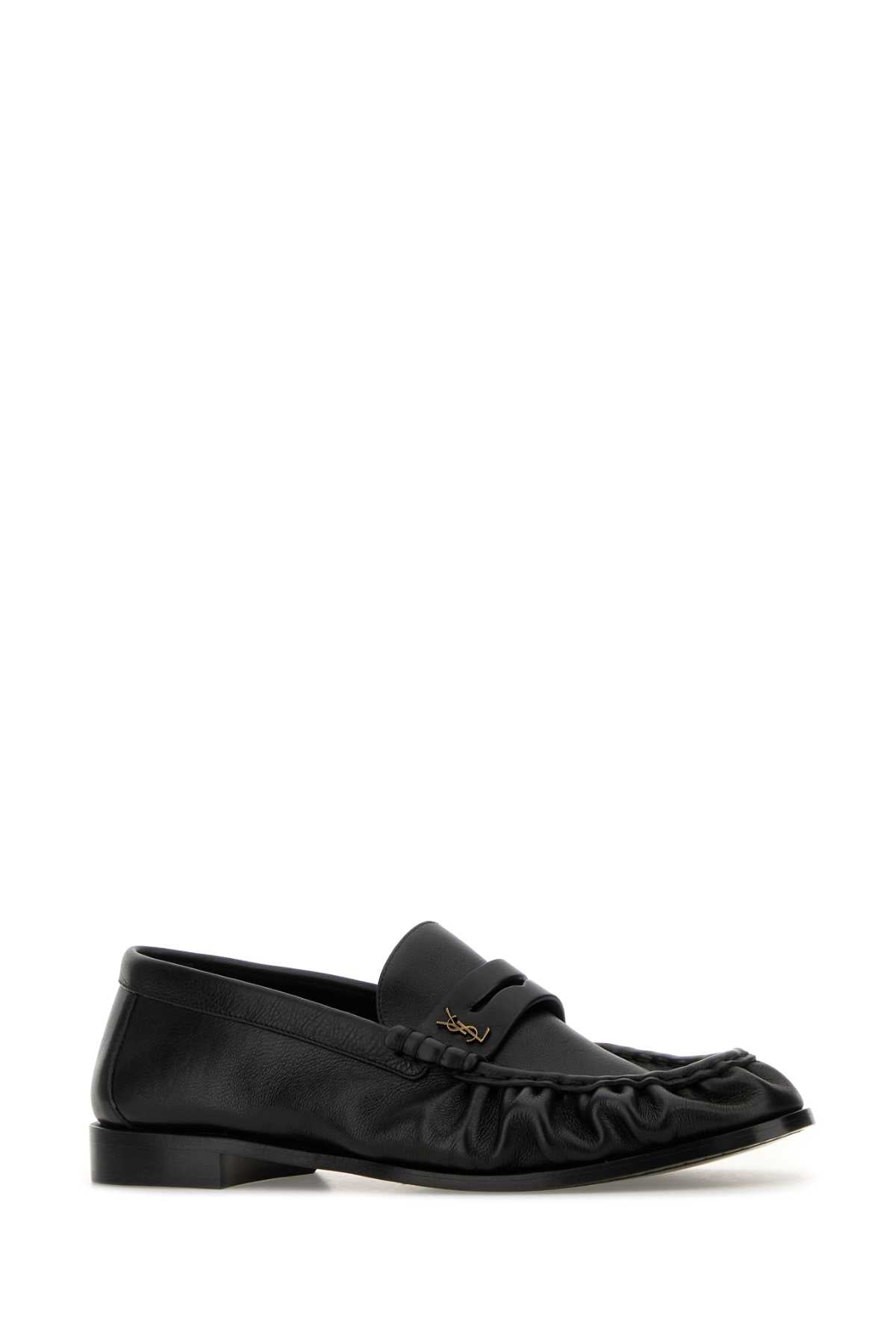 SAINT LAURENT Men's Leather Loafers - LE Loafer 15 MOC - Banlieue91 -