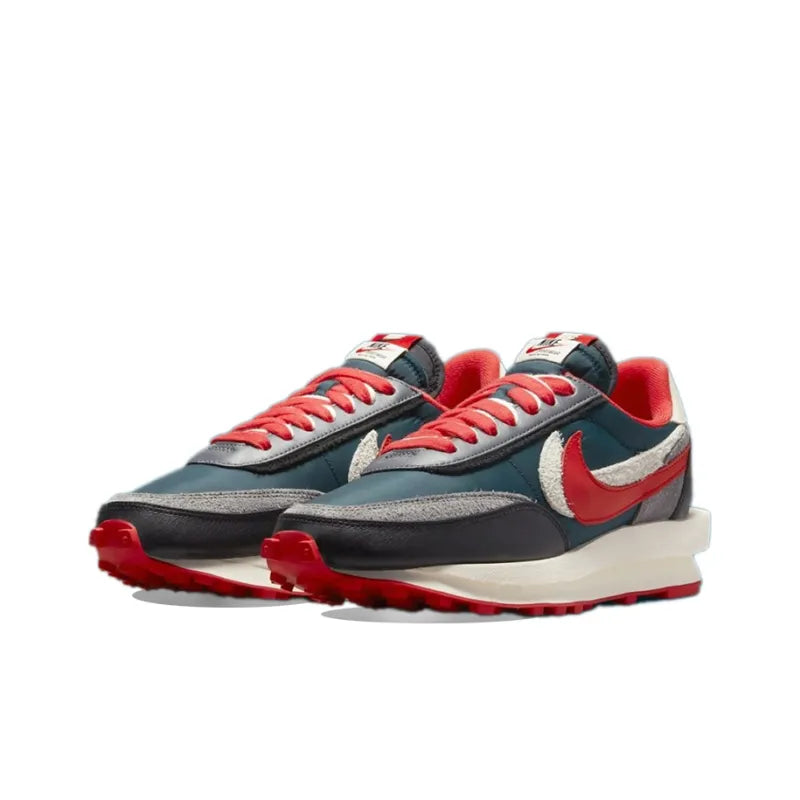 Nike LD Waffle Sacai Undercover Midnight Spruce University Red - Banlieue91 -