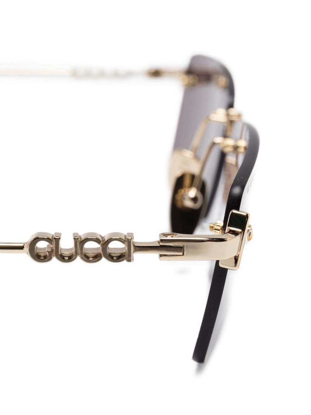 GUCCI Platinum Metal Sunglasses for Men - Banlieue91 -