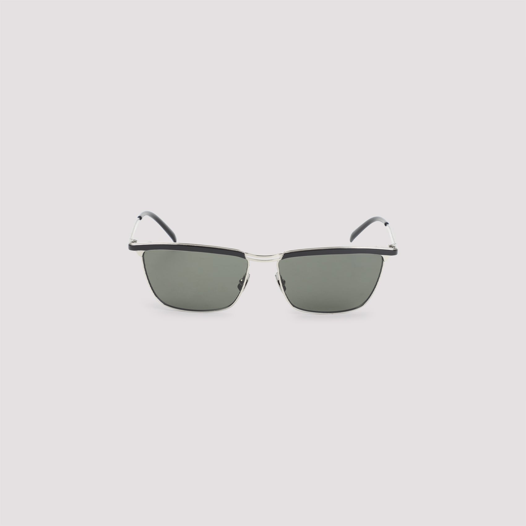 SAINT LAURENT Squared Metal Sunglasses - Banlieue91 -