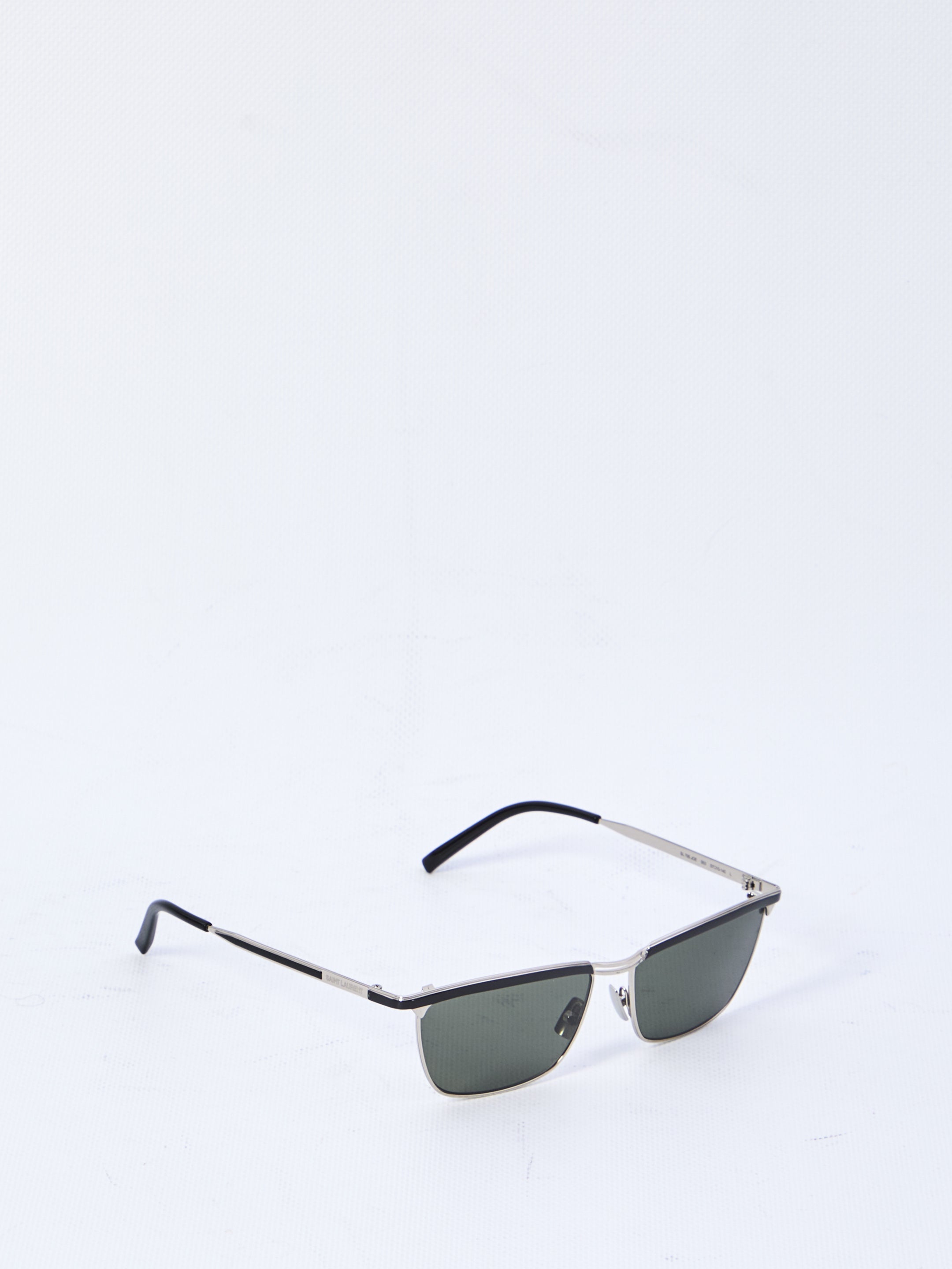 SAINT LAURENT Squared Metal Sunglasses - Banlieue91 -