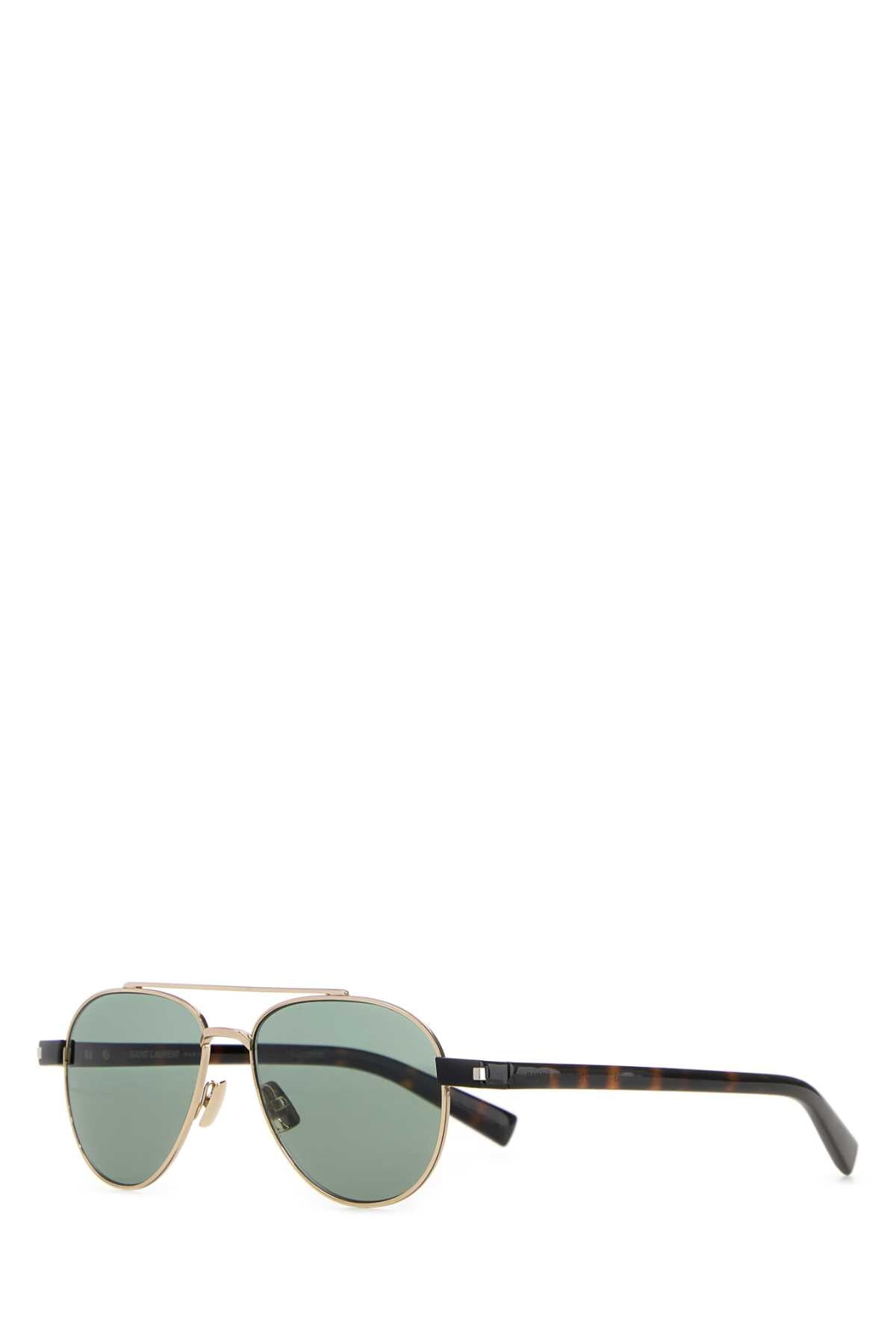 SAINT LAURENT Animal Print Acetate Sunglasses for Men - Banlieue91 -