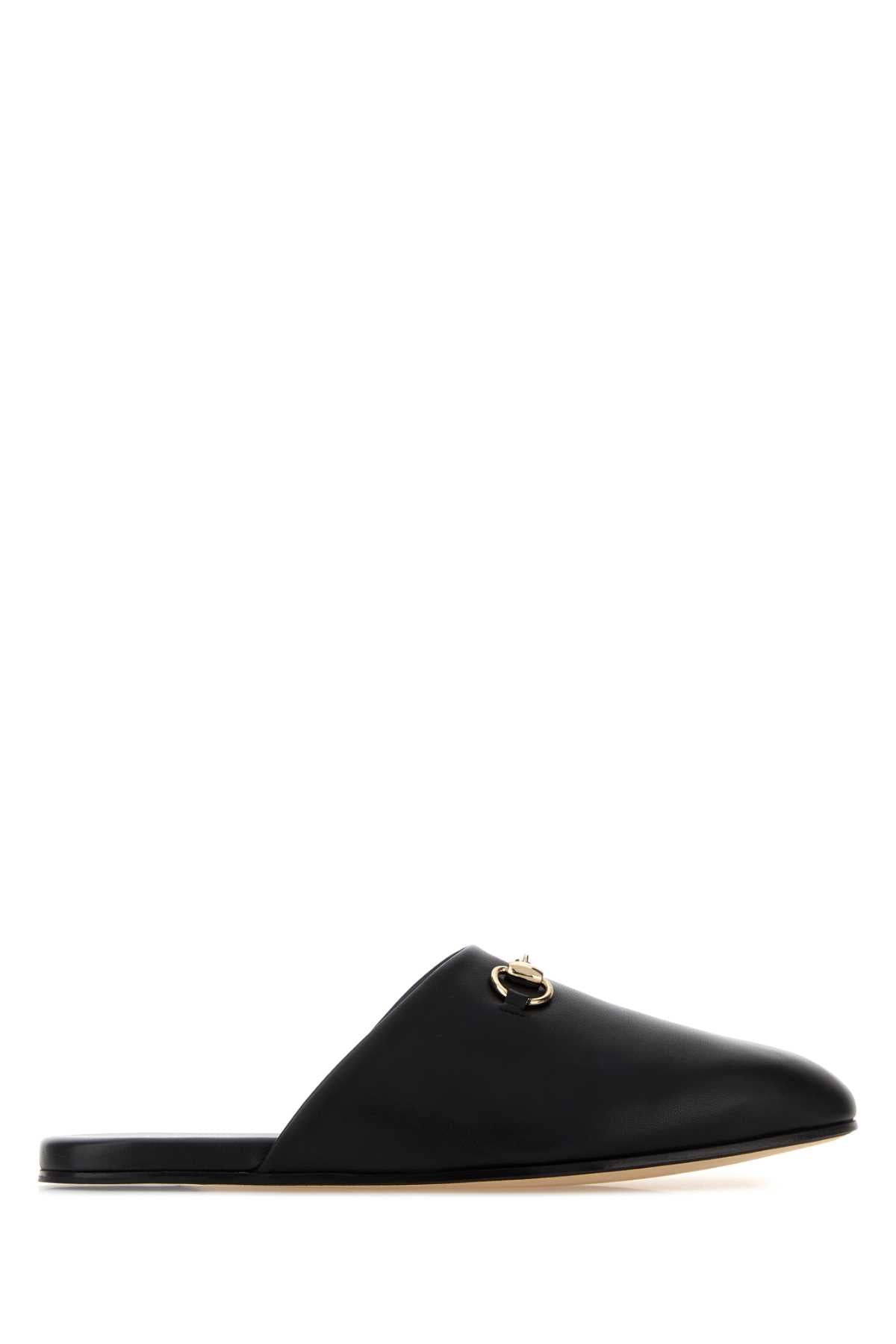GUCCI Nappa Leather Horsebit Slippers for Men - Banlieue91 -