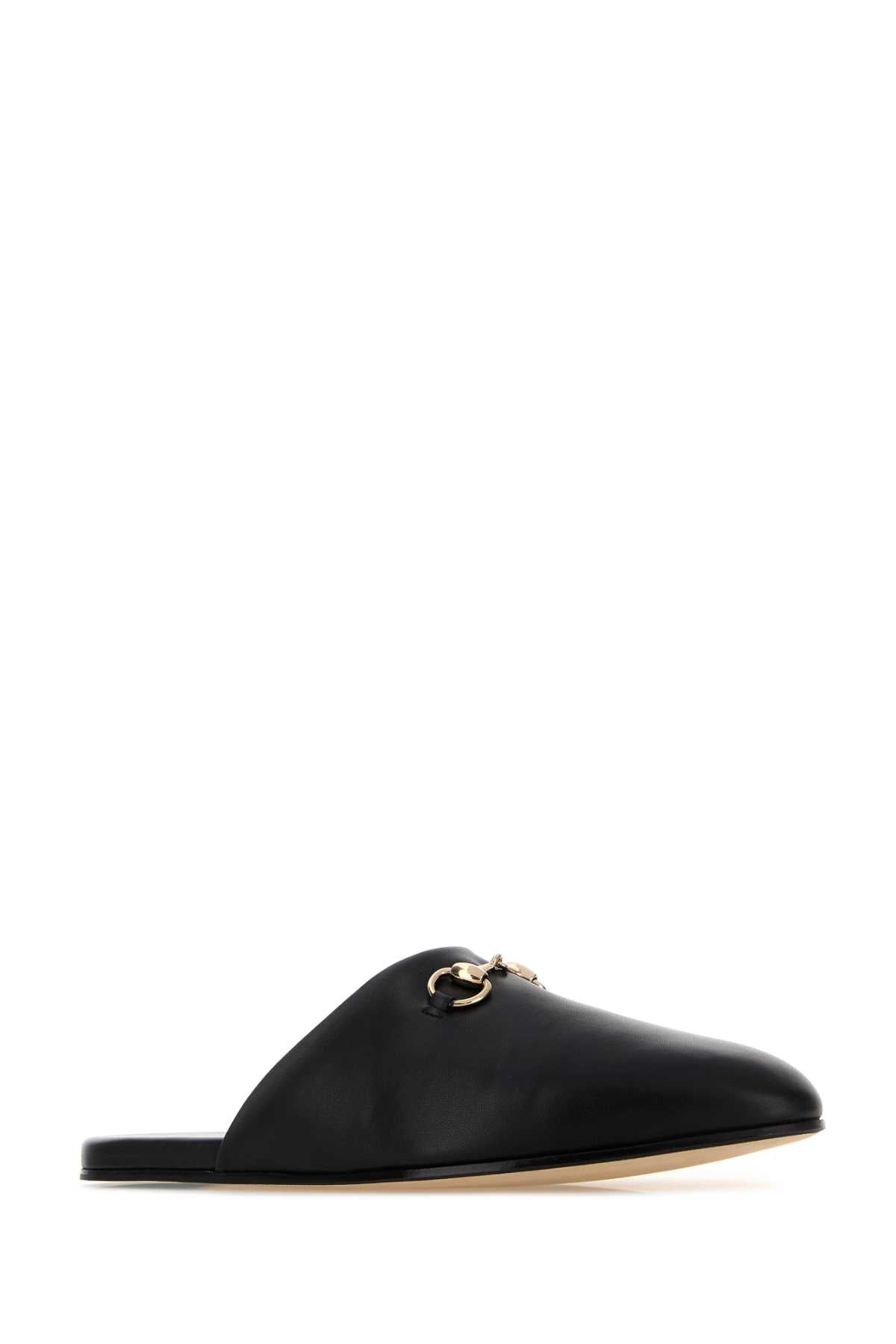 GUCCI Nappa Leather Horsebit Slippers for Men - Banlieue91 -