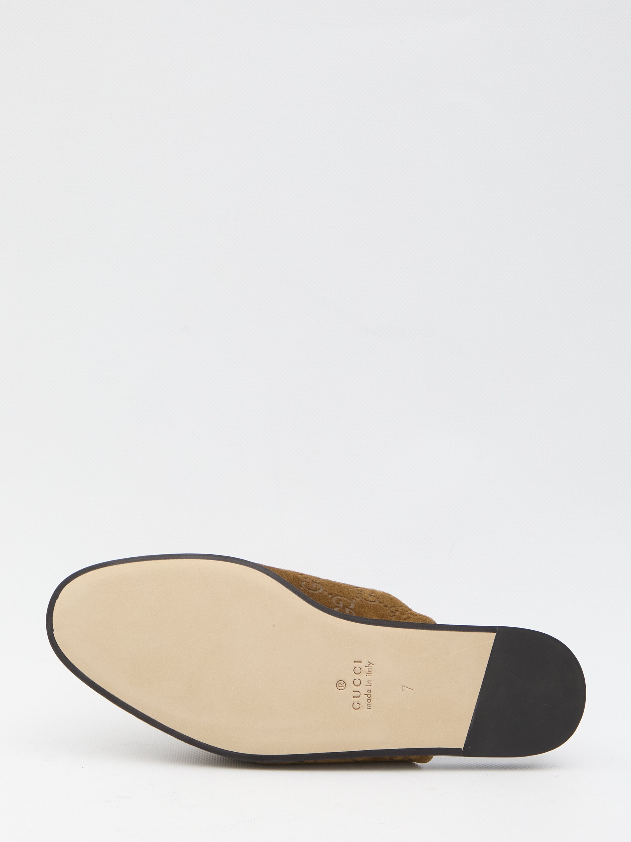 GUCCI Suede Leather Loafers with Horsebit - UK Size - Banlieue91 -
