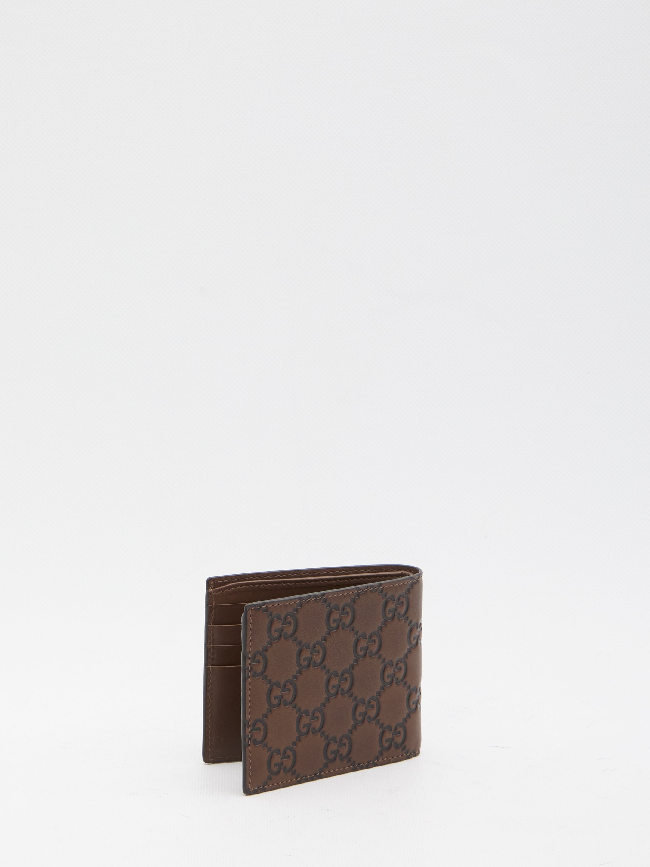 GUCCI Emblem Bi-Fold Wallet - 11 x 9 cm - Banlieue91 -