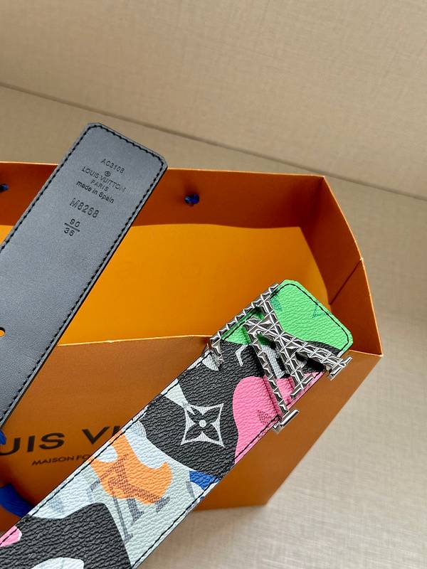 Louis Vuitton LV Initials Reversible Belt 'Multicolor' - Banlieue91