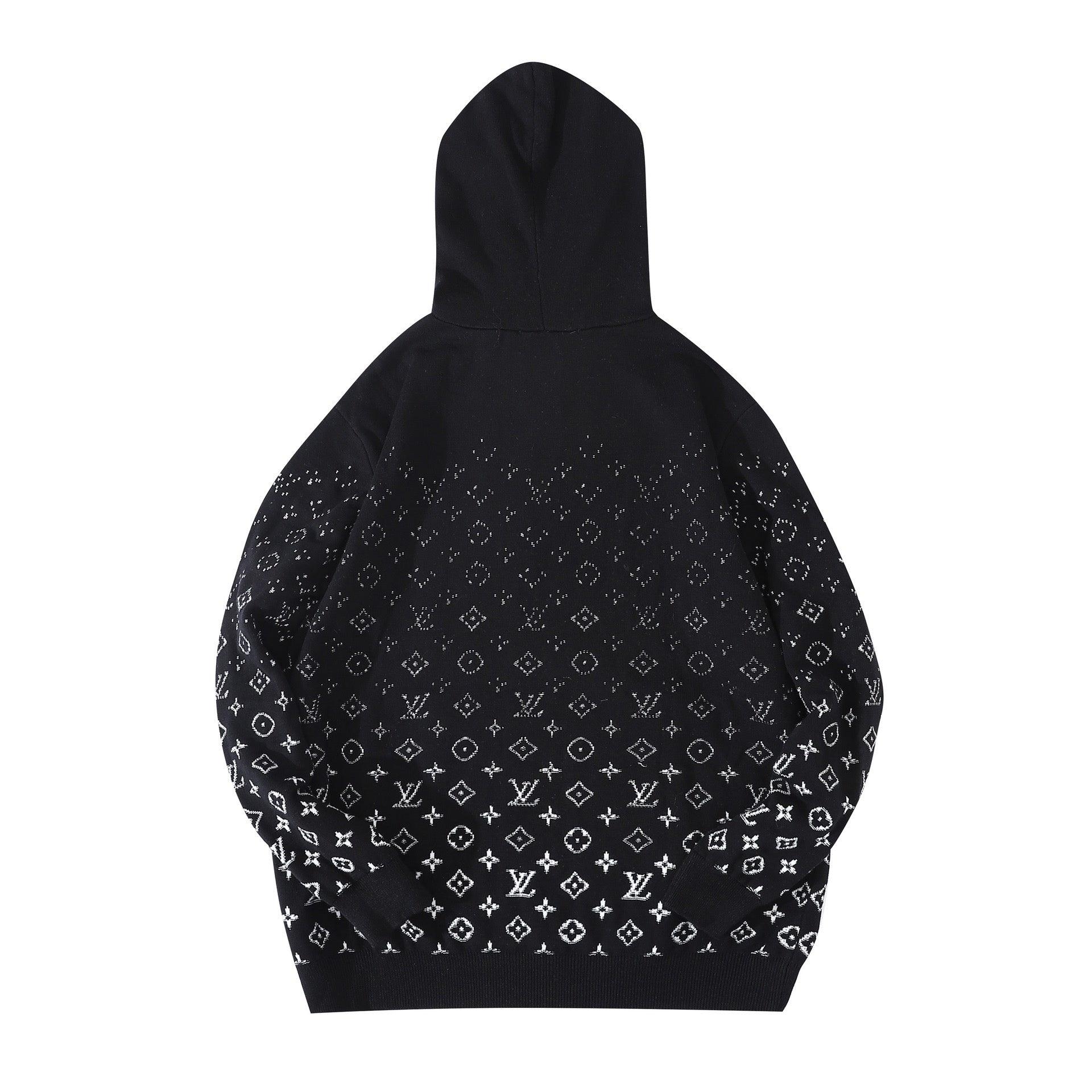 Louis Vuitton Black Monogram Hoodie - Banlieue91