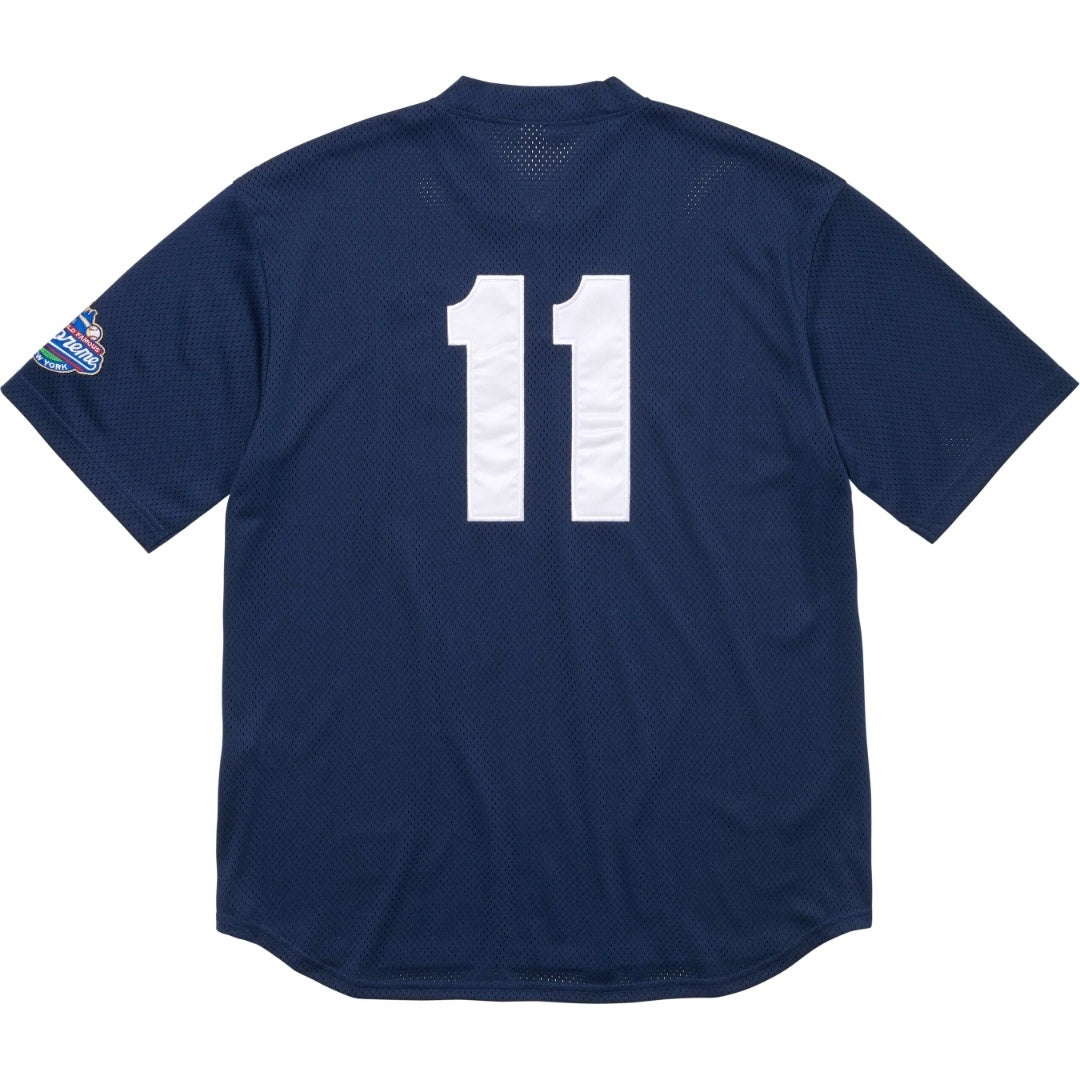 Supreme S Logo Baseball Henley - Banlieue91 -