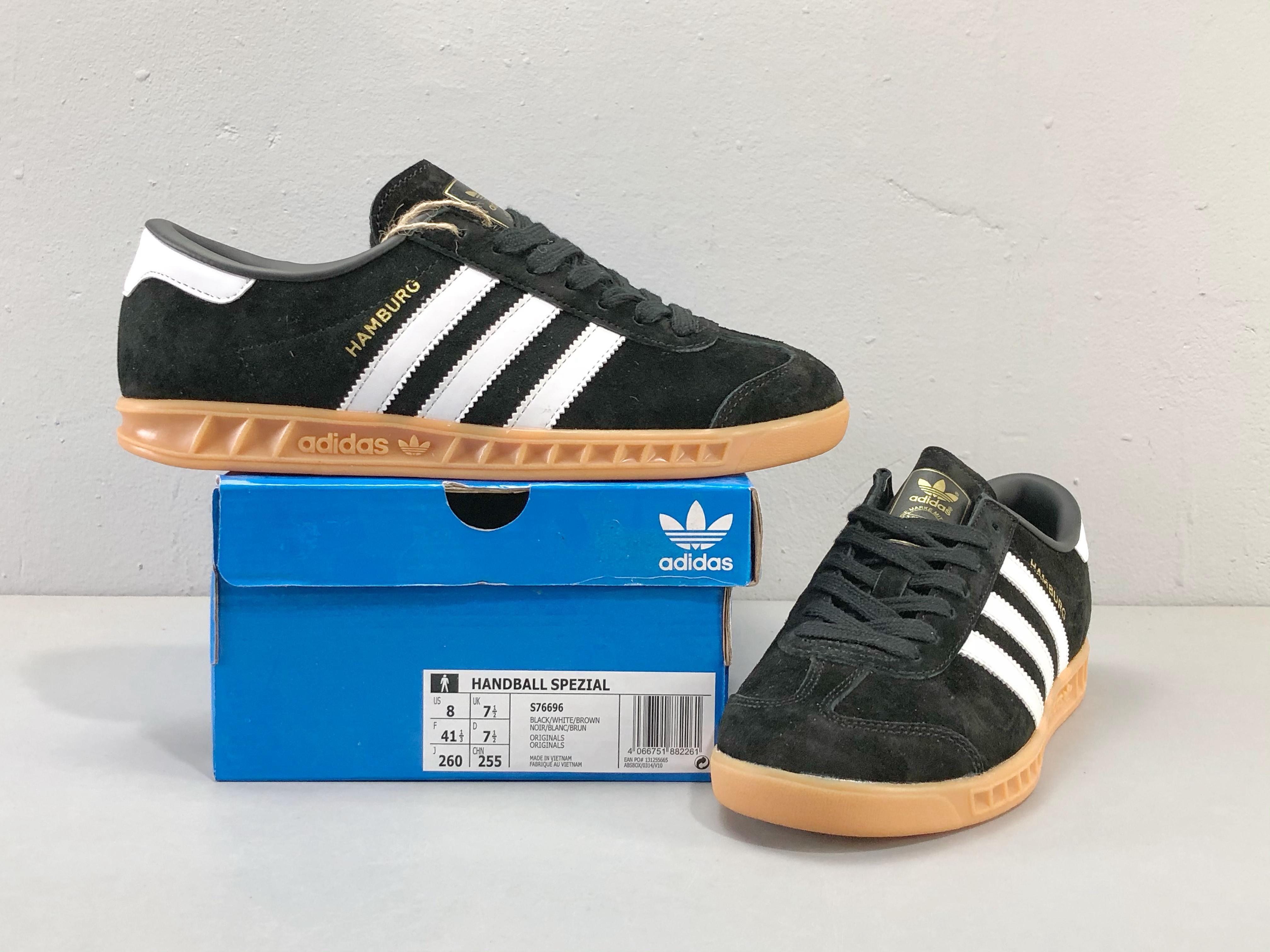 Adidas Originals Hamburg 'Black' - Banlieue91