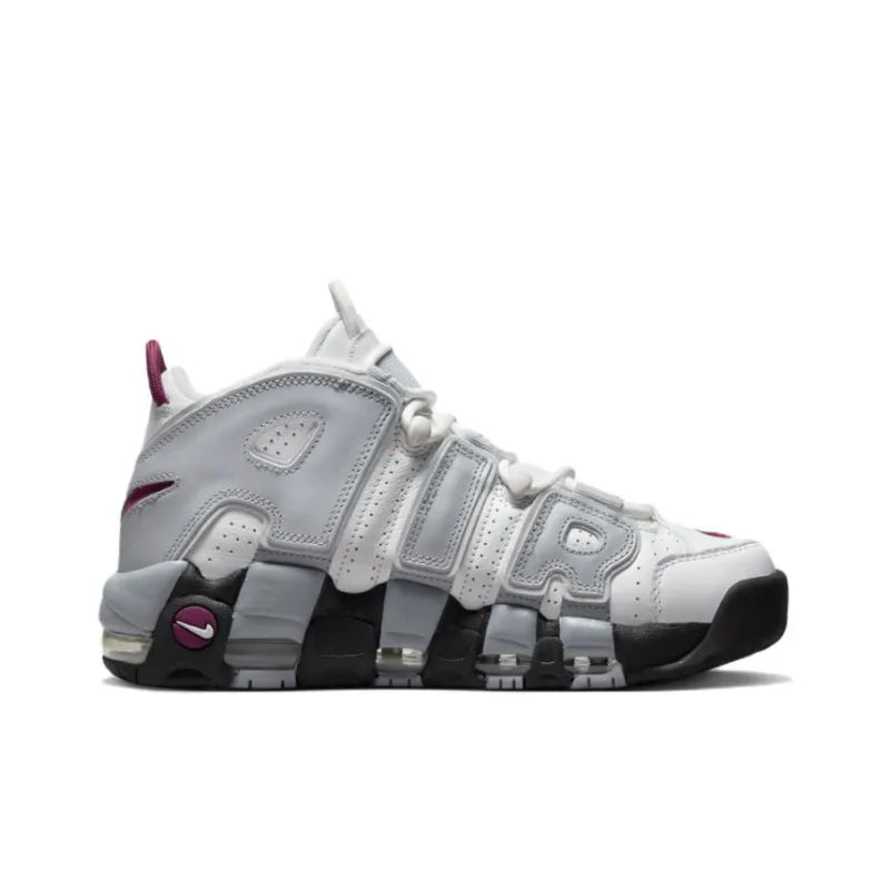 Nike Air More Uptempo Rosewood Wolf Grey - Banlieue91 -