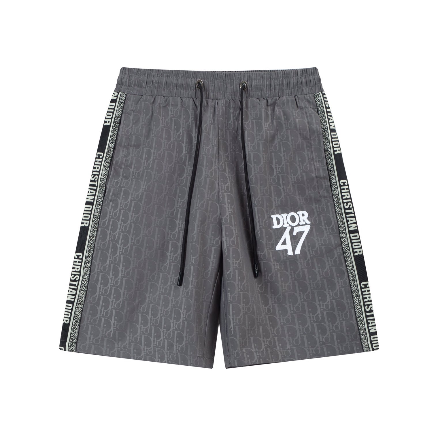 Dior Knit Basketball Shorts 'Grey'