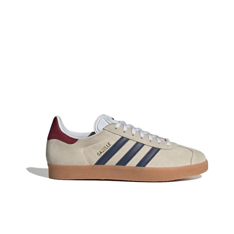 Adidas Originals Gazelle Indoor 'Beige Dark Blue Collegiate Burgundy' - Banlieue91 -