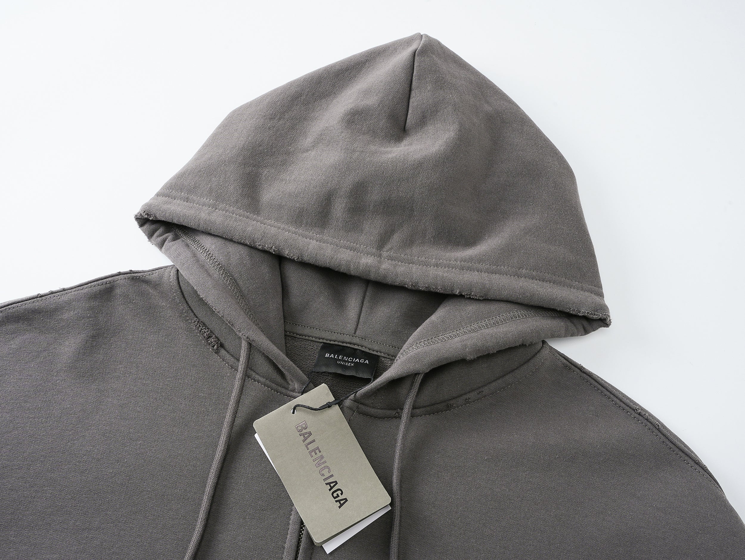 Balenciaga human being zip hoodie - Banlieue91 -