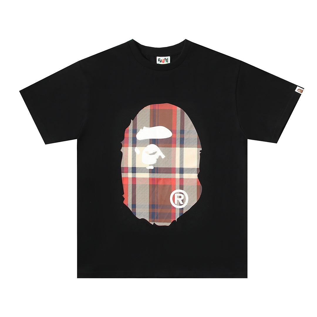 Bathing Ape Black T-Shirt without Collar - Banlieue91