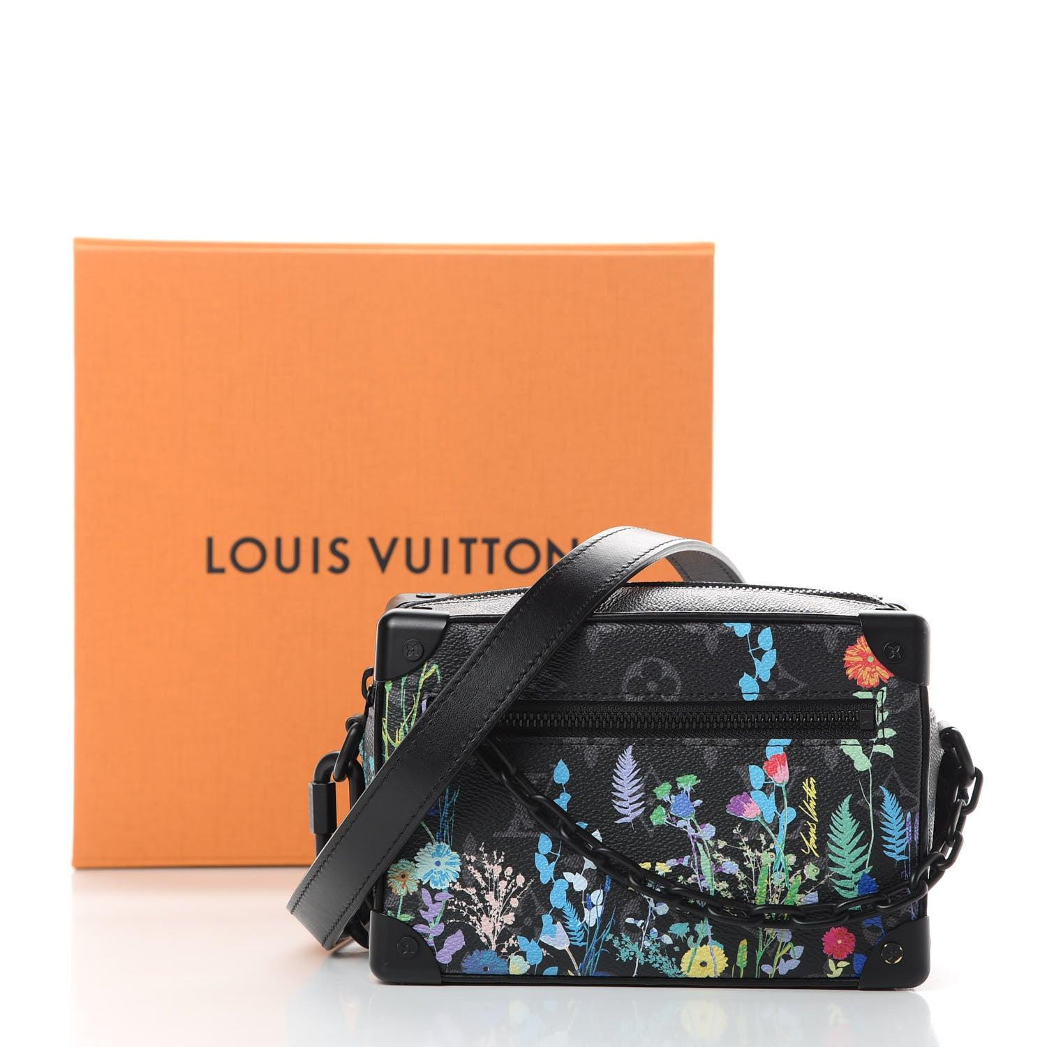 Louis Vuitton Monogram Eclipse Flower Print Mini Soft Trunk Women's Bag - Banlieue91