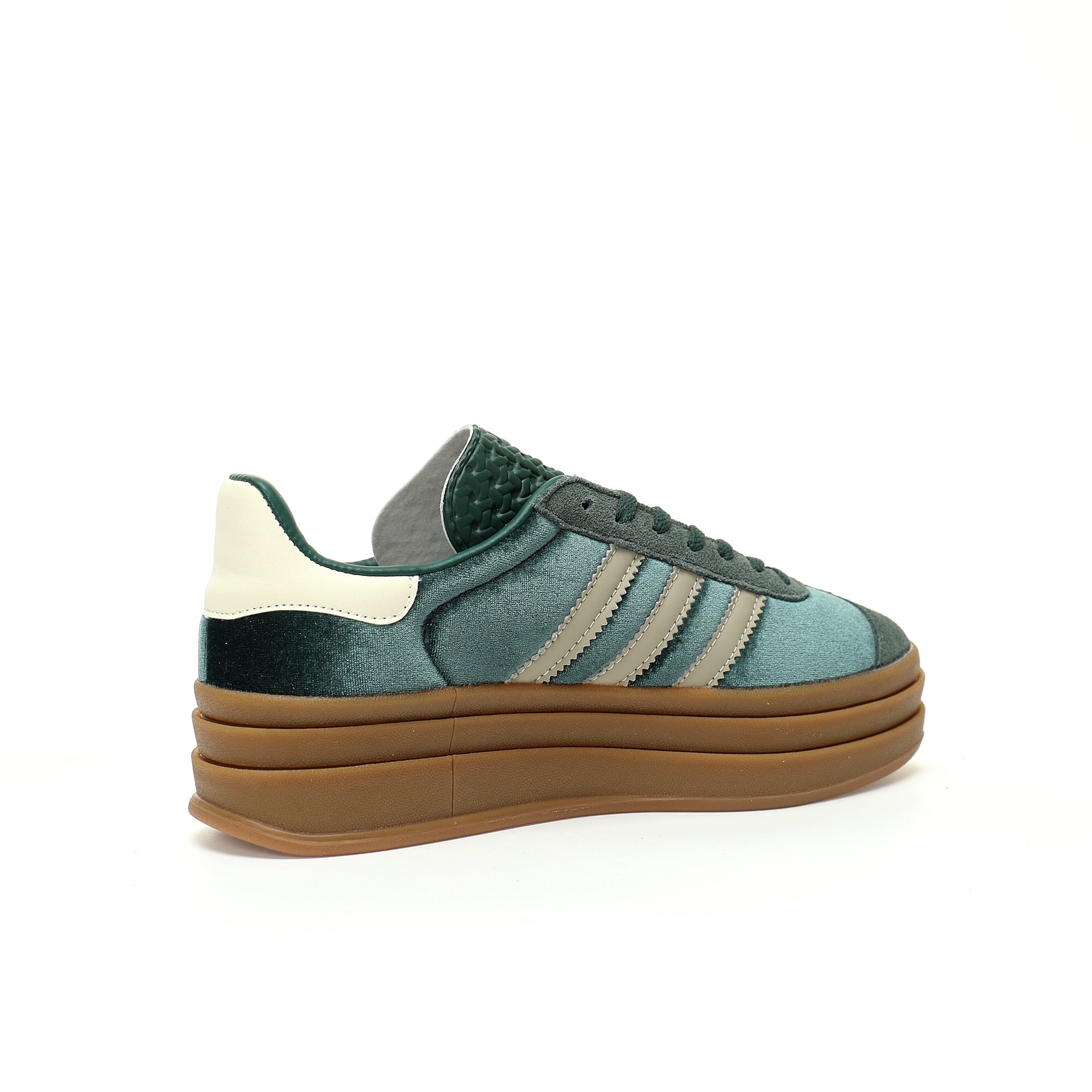 Adidas Originals Gazelle Bold 'Mineral Green Velvet' - Banlieue91 -