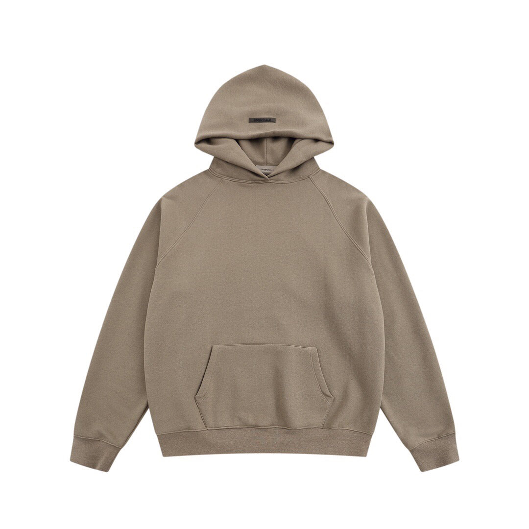 Fear of God Essentials Pull-Over Hoodie 'Beige' - Banlieue91