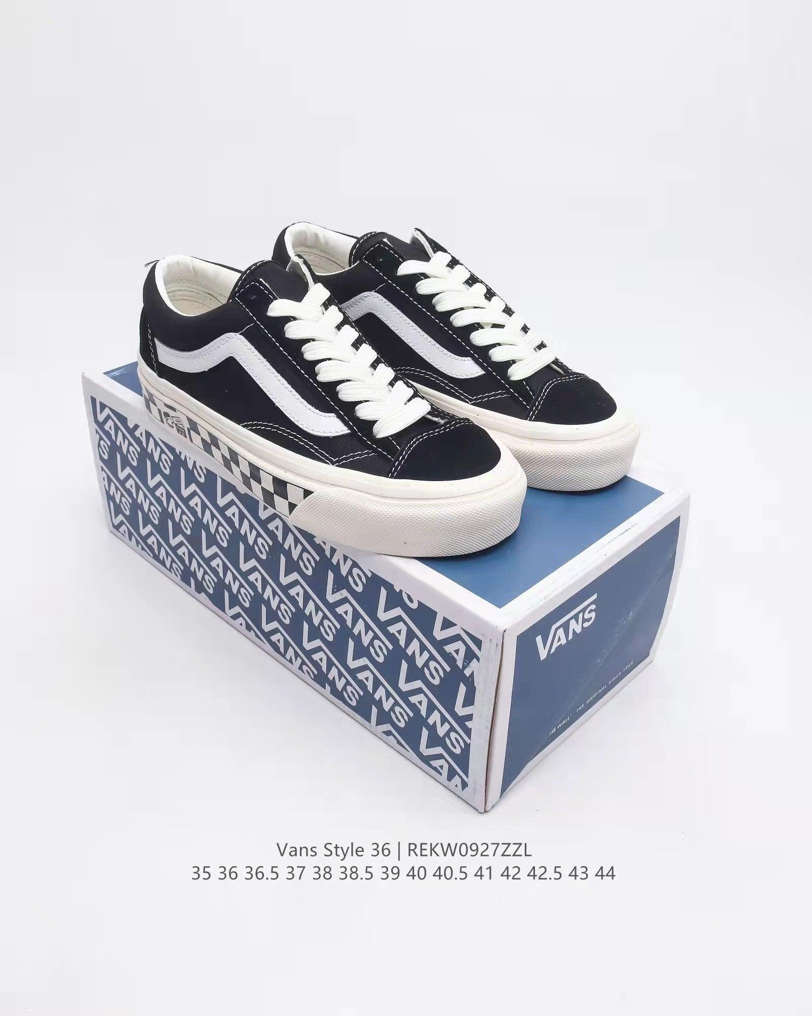 Vans Style 36 Checkerboard 'Black/White' - Banlieue91