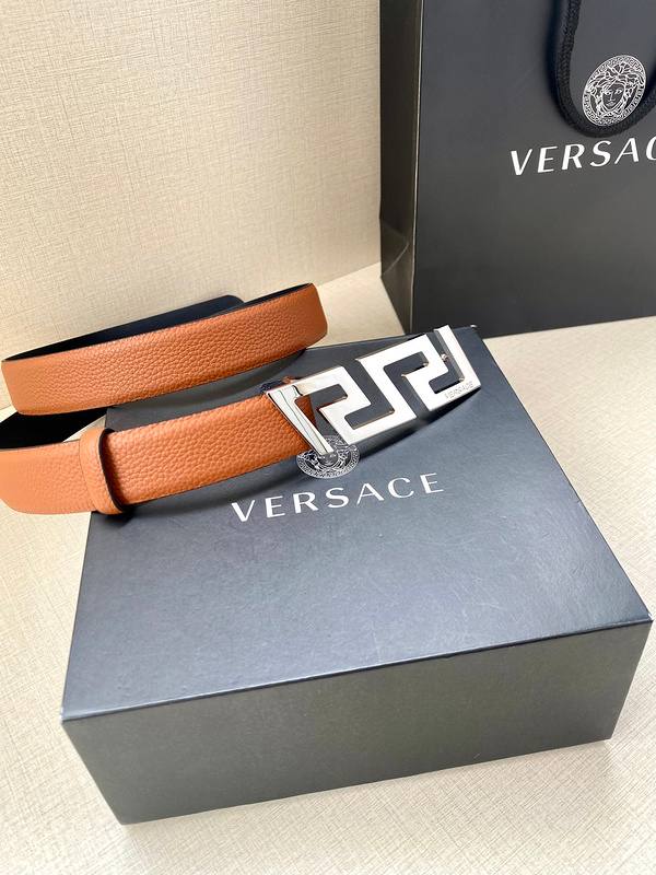 Versace Medusa Belt 'Brown' - Banlieue91