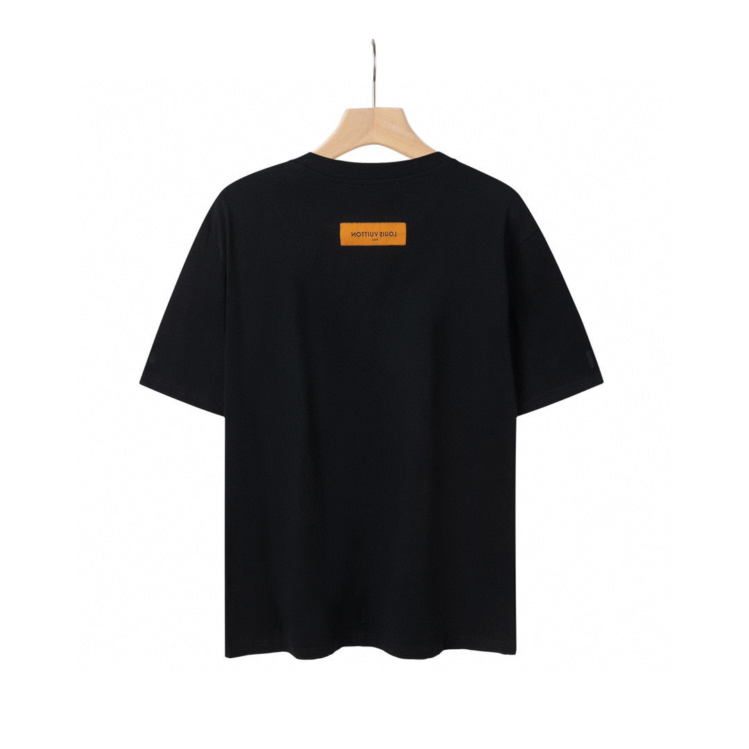 Louis Vuitton T-Shirt Without Collar 'Black' - Banlieue91