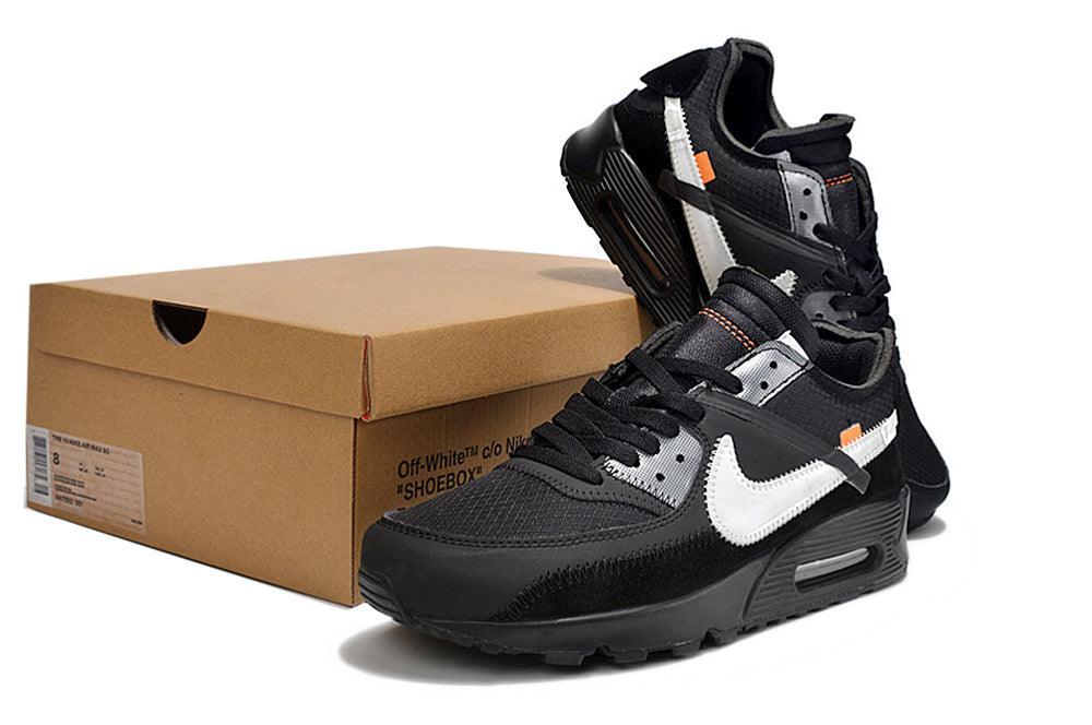 Nike Air Max 90 ' OFF WHITE BLACK CONE WHITE' - Banlieue91