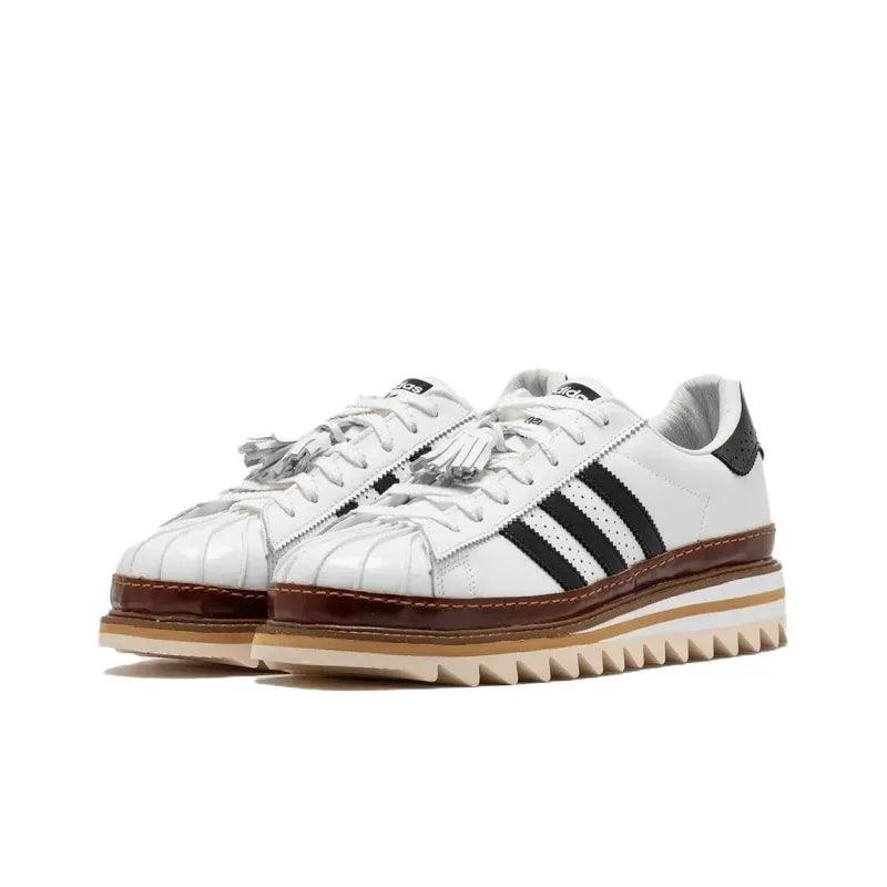 Adidas Superstar CLOT By Edison Chen White Crystal Sand - Banlieue91 -