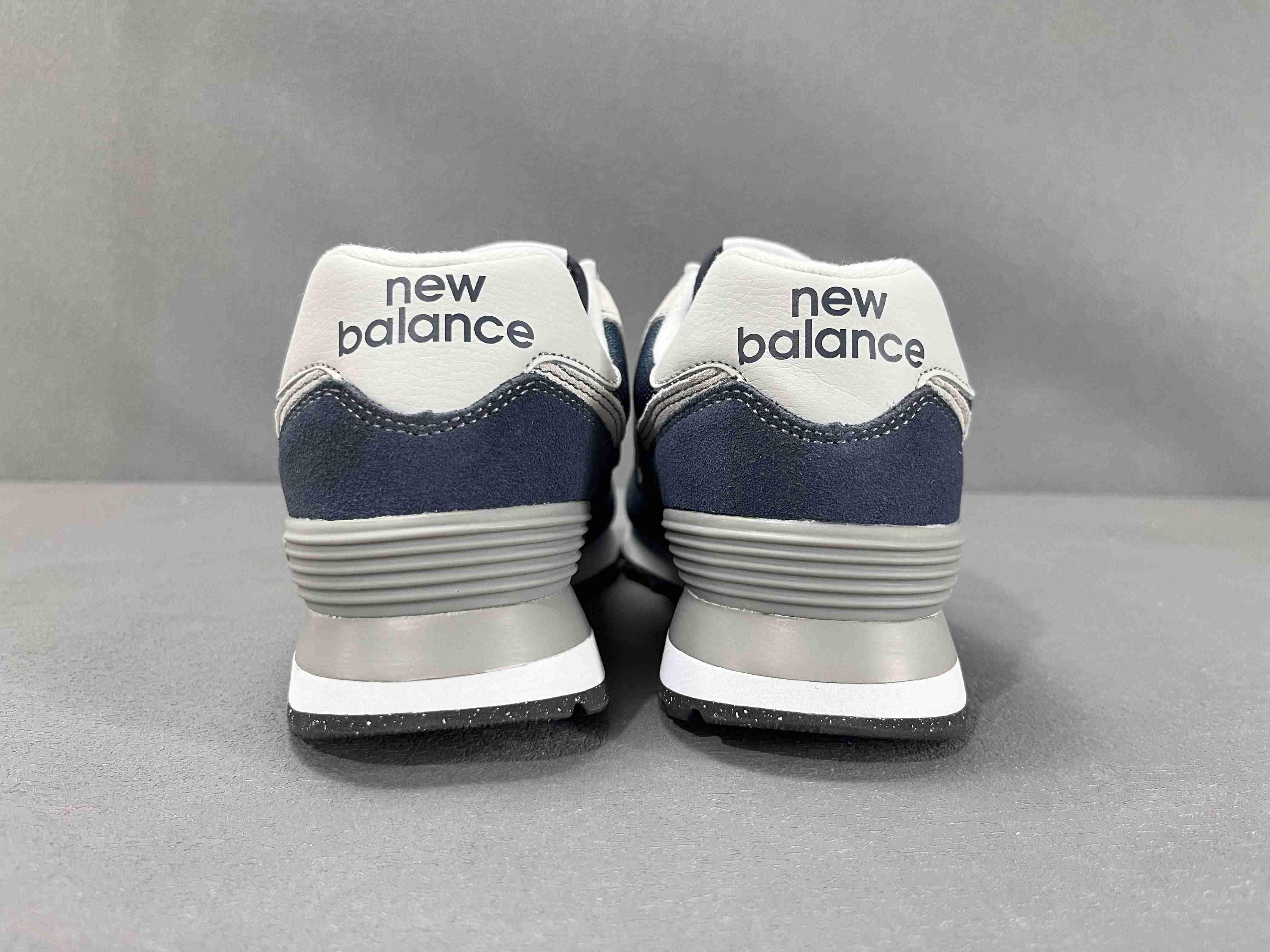 New Balance 574 Navy White - Banlieue91