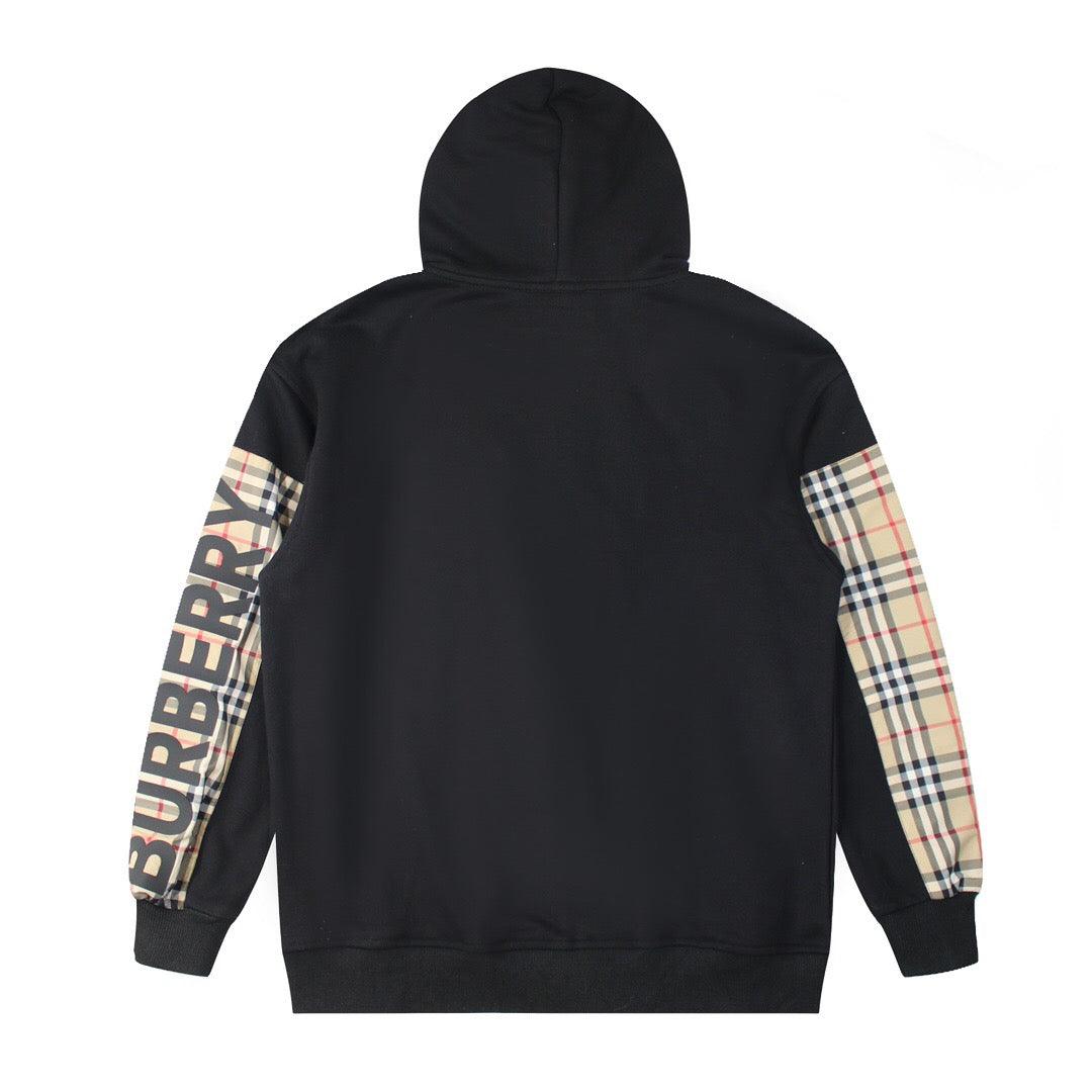 Burberry Vintage Check Panel Oversized Jacket 'Black' - Banlieue91