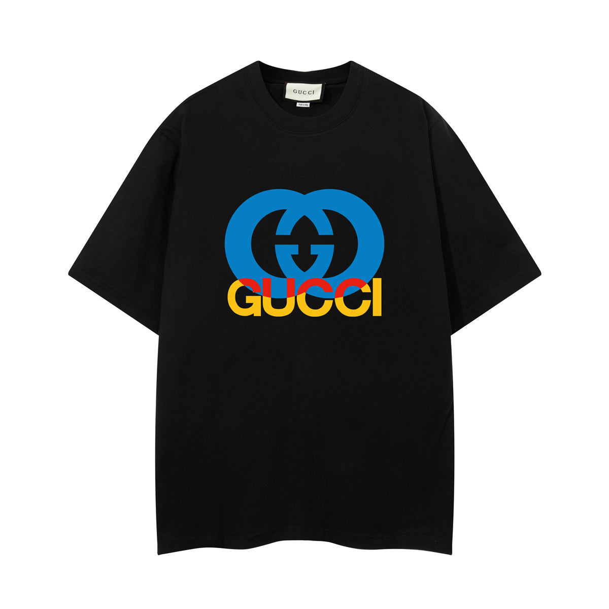 Gucci T-Shirt Without Collar 'Black' - Banlieue91