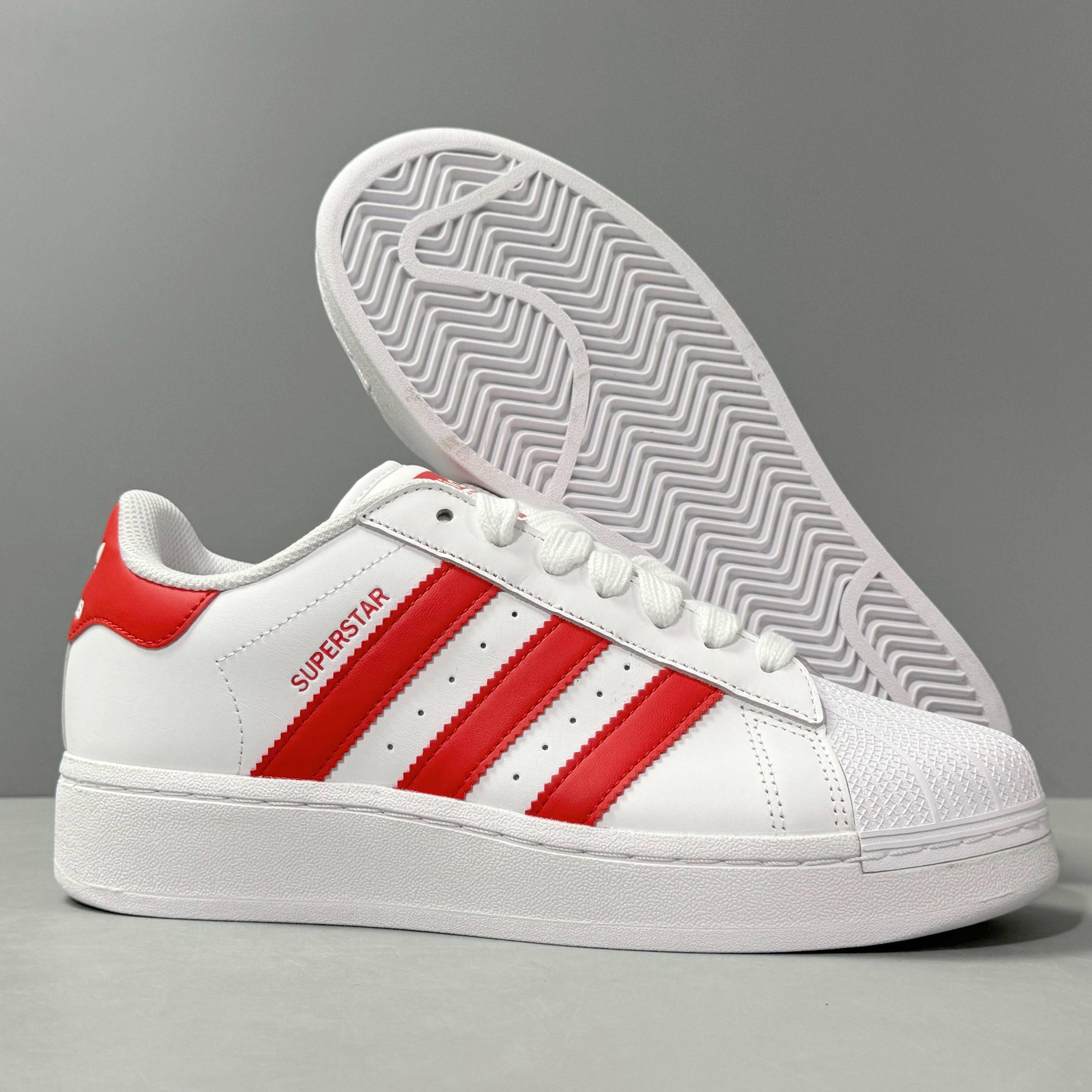 Adidas Superstar XLG 'White-Red' - Banlieue91