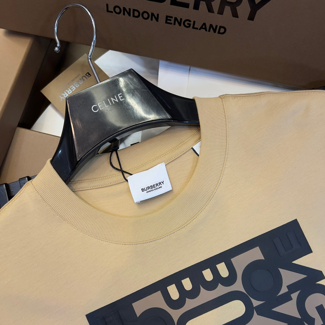 Burberry T-Shirt Without Collar 'Beige' - Banlieue91