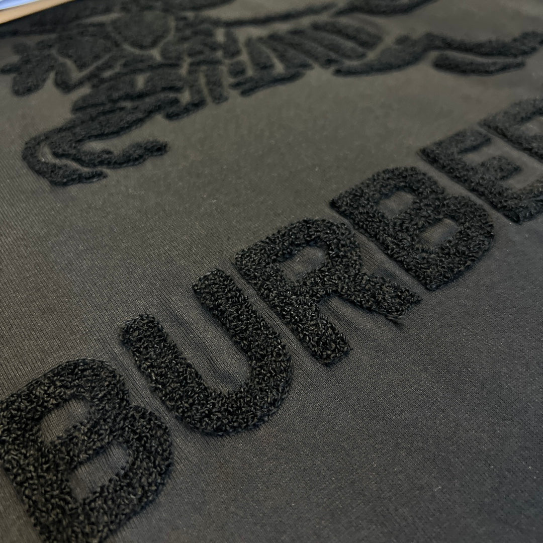 Burberry T-Shirt Without Collar 'Black' - Banlieue91