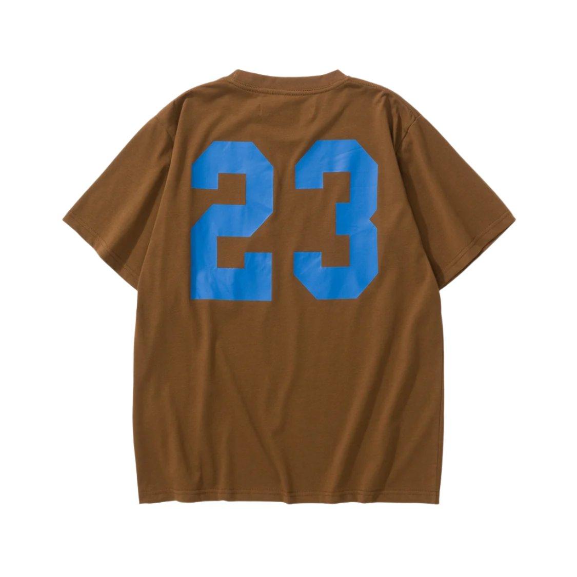 Off-White T-Shirt 23 Without Collar 'Brown' - Banlieue91