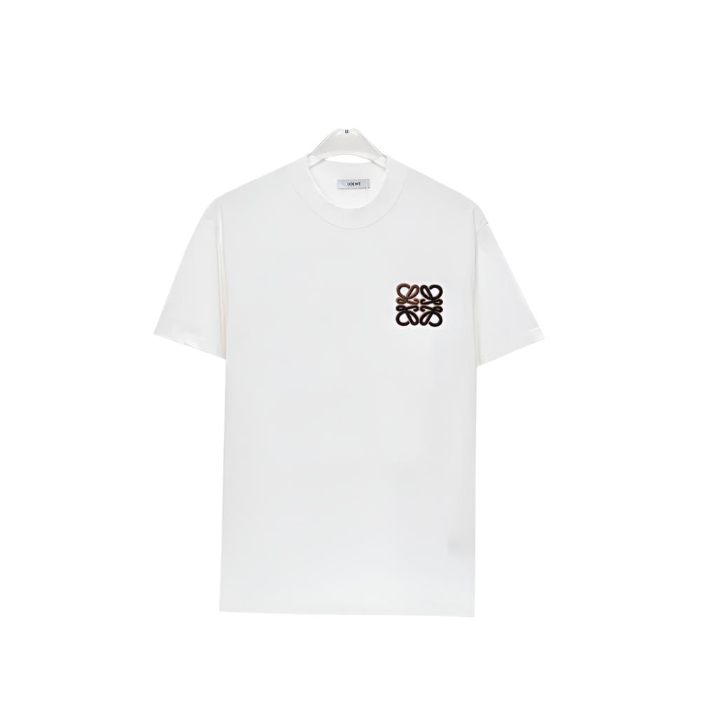 Loewe T-Shirt Without Collar 'White' - Banlieue91