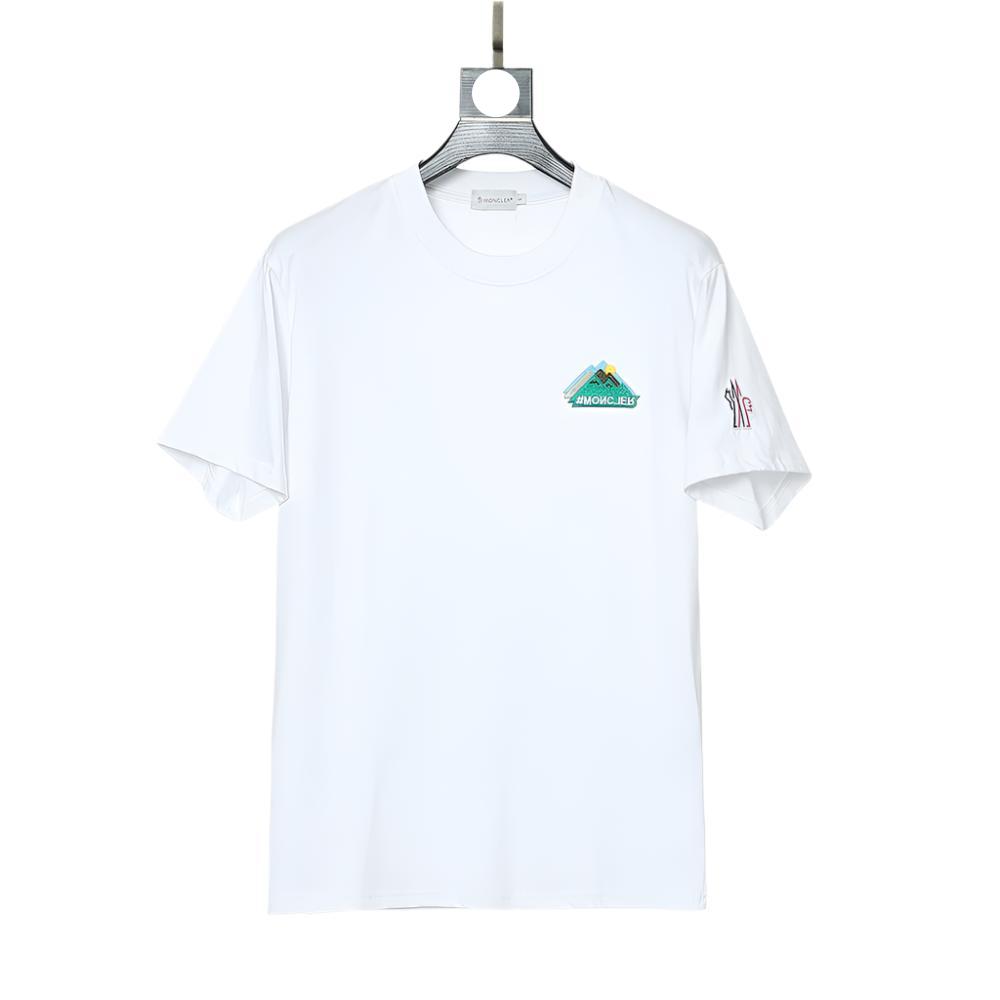 Moncler T-Shirt Without Collar 'White' - Banlieue91