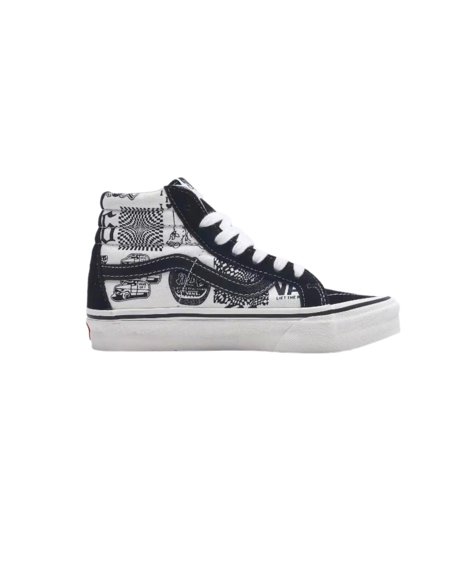 Vans Classic Series SK8-Hi High Top 'Black/White' - Banlieue91