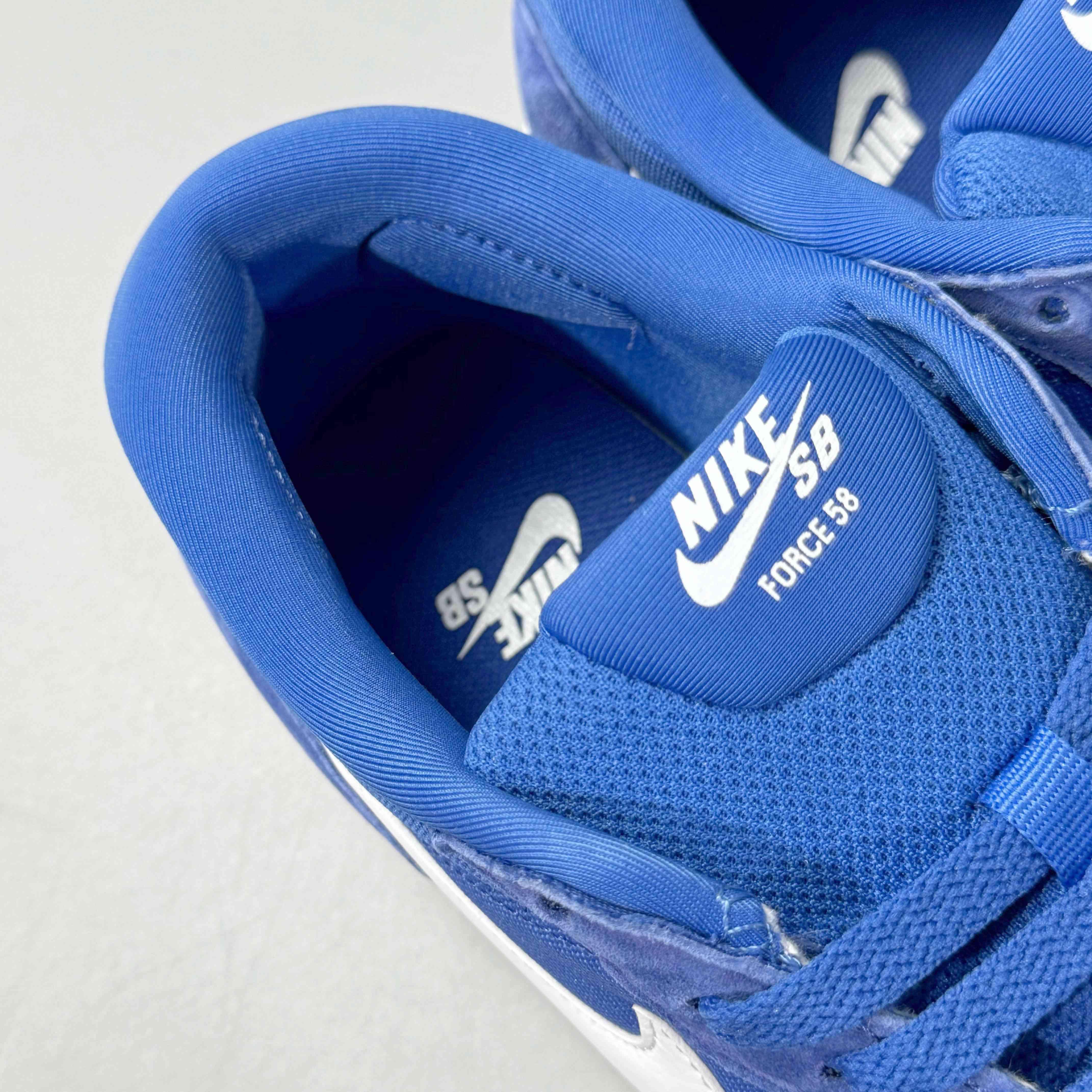 Nike SB Force 58 Royal Blue White - Banlieue91