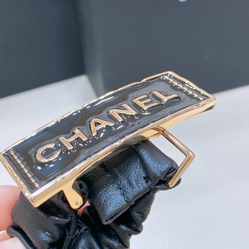 Chanel Women Logo Banding Belt 'Black' - Banlieue91