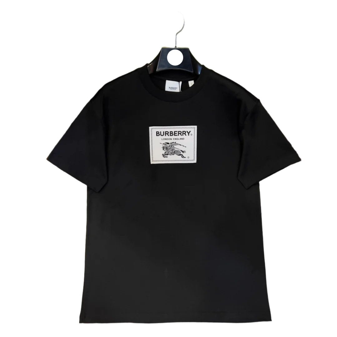 Burberry T-Shirt Without Collar 'Black' - Banlieue91