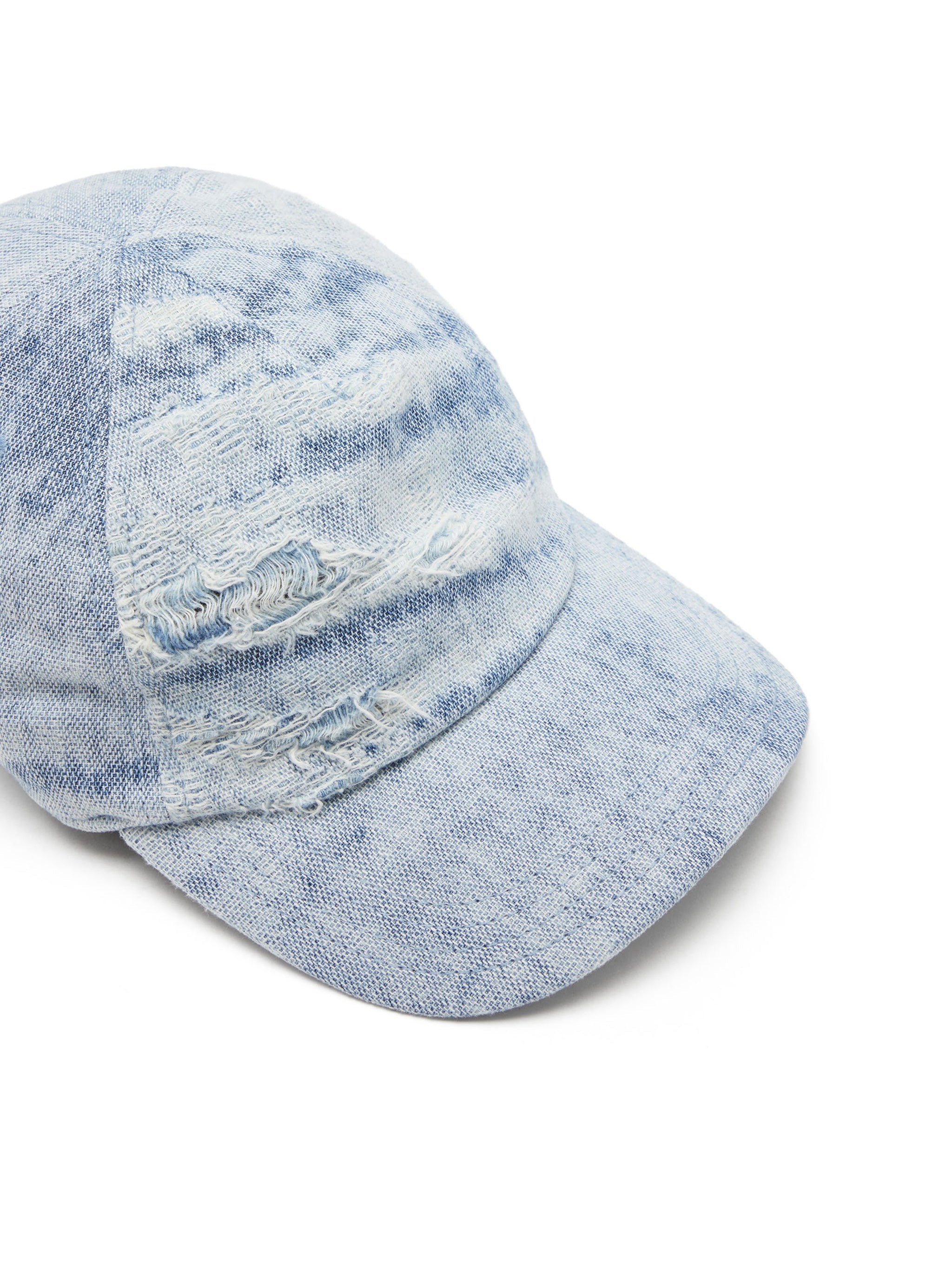 DIESEL Distressed Baseball Cap with Adjustable Back Closure - Banlieue91 -