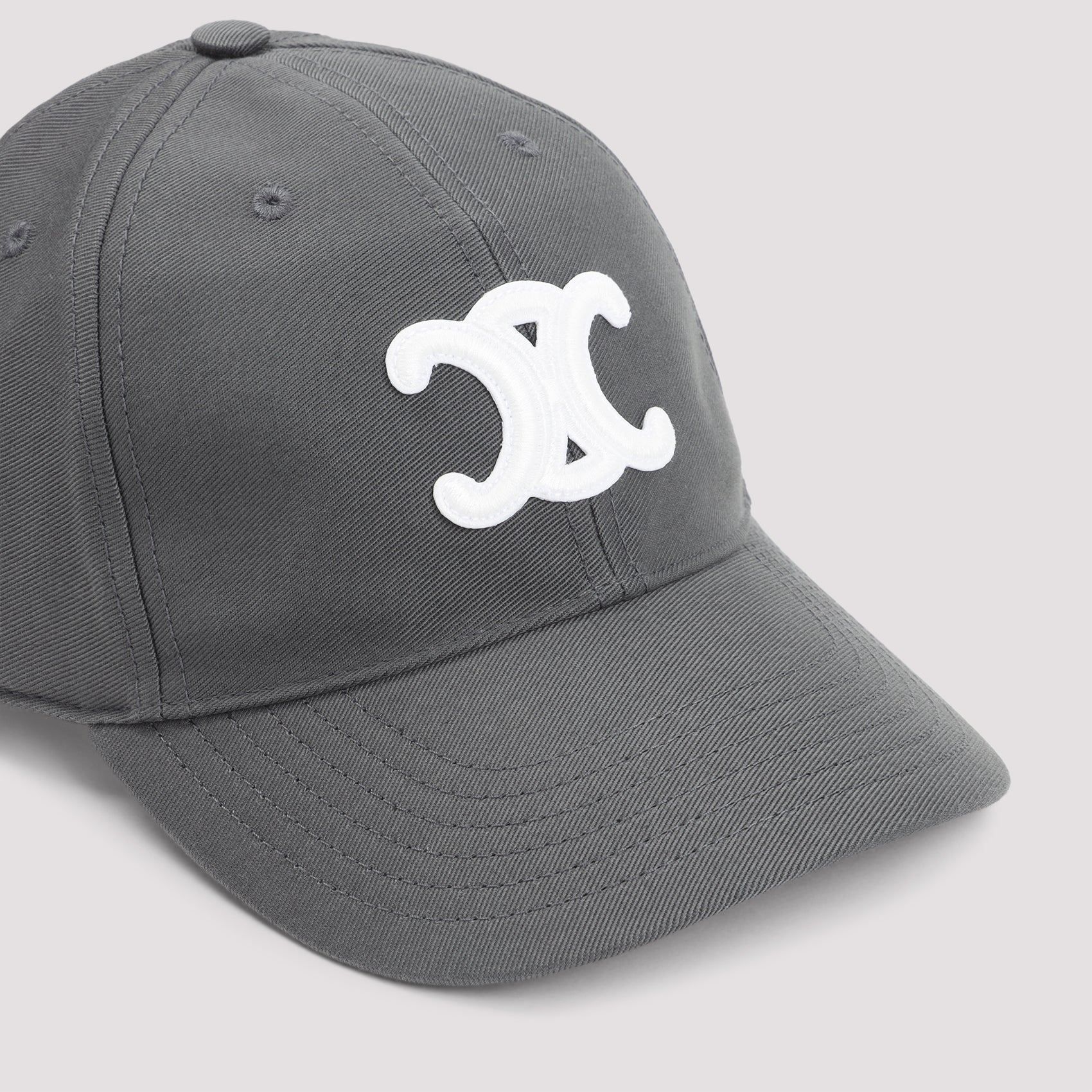 CELINE Triomphe Logo-Application Baseball Cap - Banlieue91 -