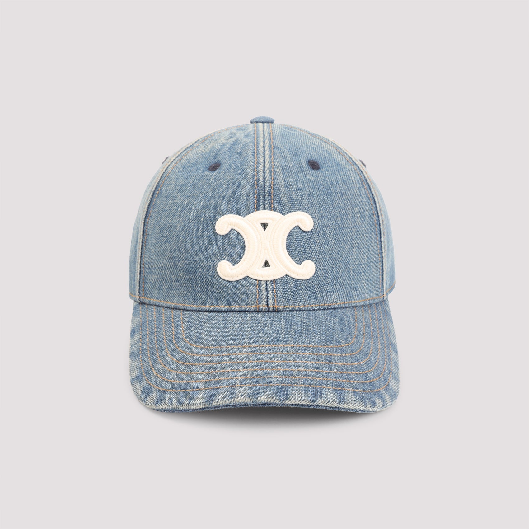 CELINE Triomphe Logo-Appliquéd Baseball Cap - Banlieue91 -