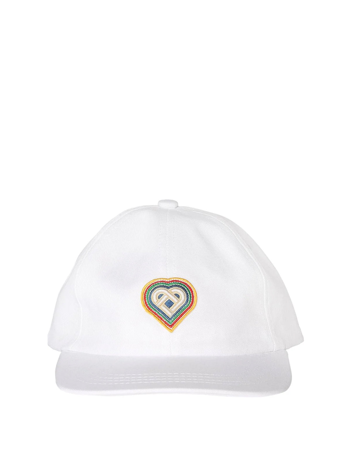 CASABLANCA Rainbow Heart Logo Baseball Cap - Banlieue91 -