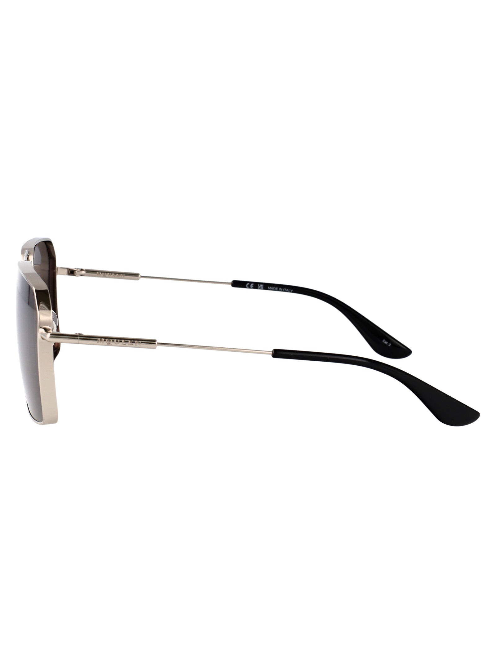 ALEXANDER MCQUEEN Men's Mini Metal Fashion Sunglasses - Banlieue91 -