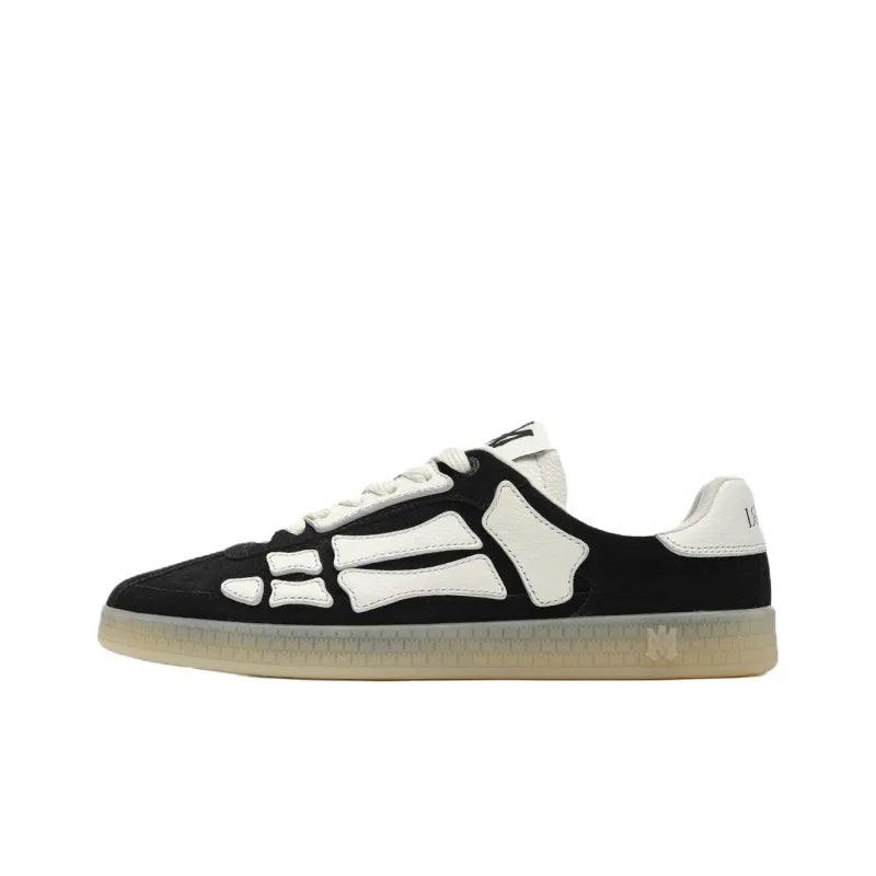 AMIRI Pacific Bones Low Top Skateboard Shoes Men's Black - Banlieue91