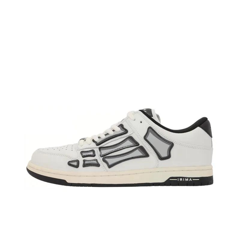 AMIRI Skel Low Top White Black - Banlieue91