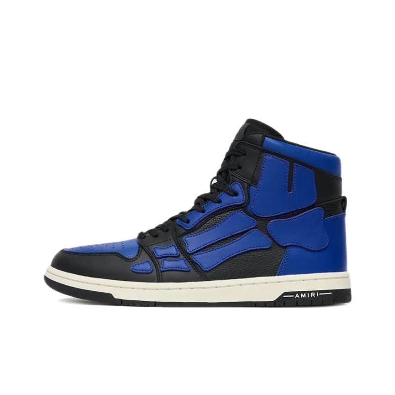 AMIRI Skel Panelled High Top Blue Black - Banlieue91