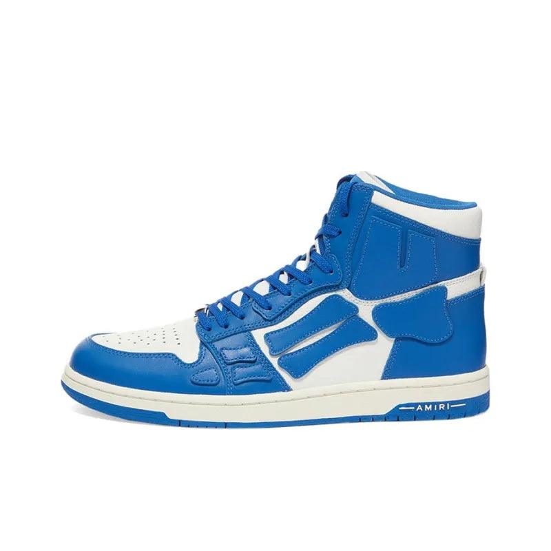 AMIRI Skel Top Hi Blue White - Banlieue91