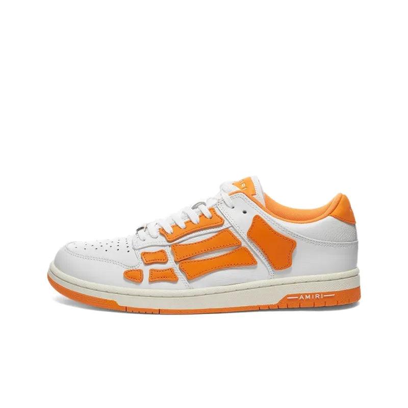 AMIRI Skel Top Low 'White/Orange' - Banlieue91